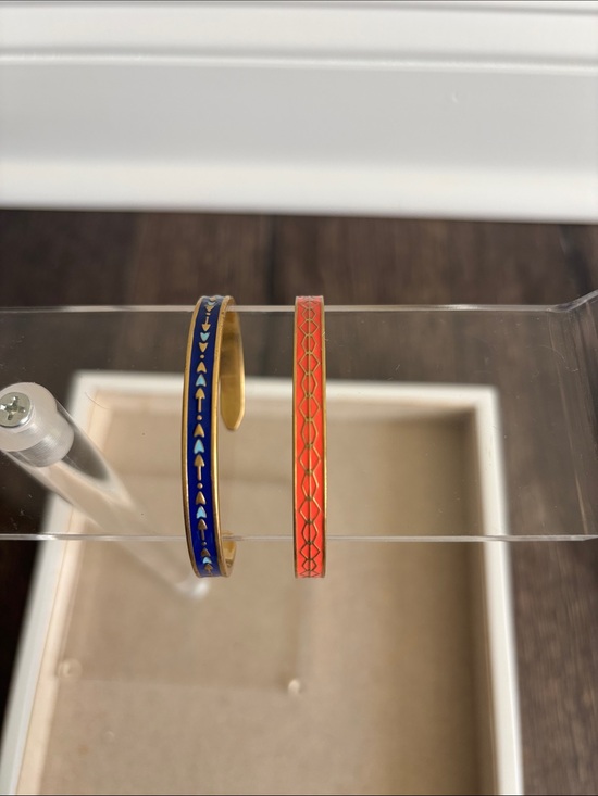 Stella & Dot Jewelry - Stella & Dot Manchester Enamel Cuff Bracelet Set